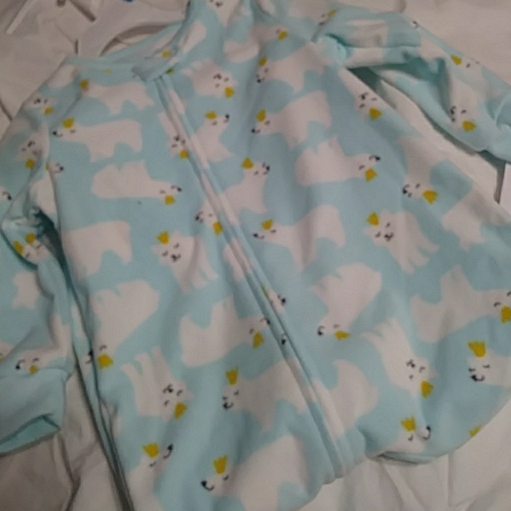 Carter's NWT Fleece Sleeper with feet